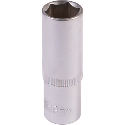 Насадка торцева 6-гранна подовжена MASTERTOOL 1/2" 19 мм CRV 78-0519