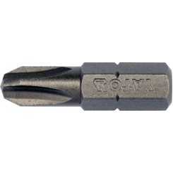Насадка викрутка YATO: "Philips" PH3 х 25 мм. HEX 1/4". 10 (Уп/Шт.) [20/100]