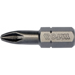 Отверточная насадка YATO РZ2 х 1/4", l= 25 мм, 10 шт. [25/200]