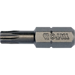 Викрутка насадка YATO "Torx" 1/4", T25, l=25 мм уп. 10 шт. [20/100]