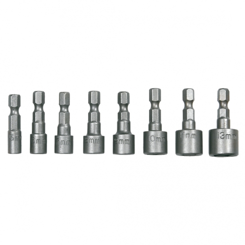 Насадки 1/4", набір 8 шт. в упаковці
