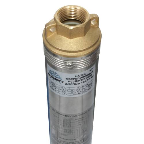 Насос занурювальний відцентровий свердловинний Vitals aqua 3-20DCo 1647-1.0r