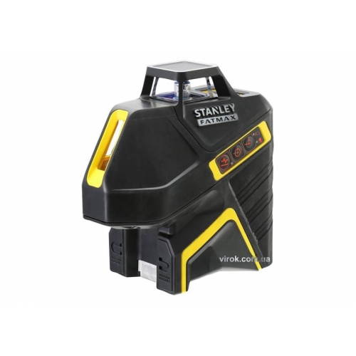 Нівелір лінійний лазерний червоний STANLEY "FatMax" 360°, діапазон – 15 м, точність – 3/6 мм на 10 м