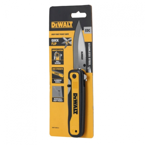 Ніж складаний з довжиною леза 84 мм DeWALT DWHT10993-0