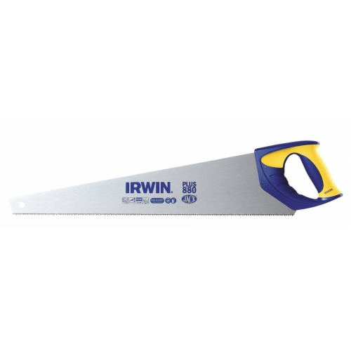 Ножовка по дереву 550мм 8T/9P універсальна Plus, IRWIN