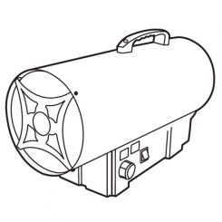 Обігрівач газовий Vitals GH-154t