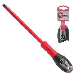 Викрутка шліцева ізольована, SL1,0×5,50 мм, 1000 В, 125 мм INTERTOOL VT-3206