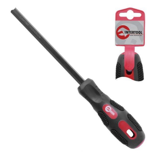 Викрутка хрестова, PZ2×150 мм, Cr-V INTERTOOL VT-3028