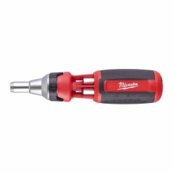 Викрутка з тріскачкою HEX MILWAUKEE, 9 в 1 (комплект)