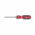 Викрутка з тріскачкою HEX MILWAUKEE, 9 в 1 (комплект)