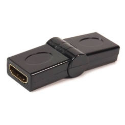 Перехідник PowerPlant HDMI AF – AF, 360 градусів