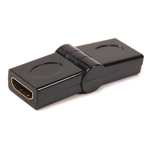 Перехідник PowerPlant HDMI AF – AF, 360 градусів