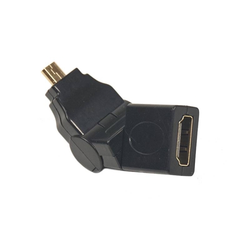 Перехідник PowerPlant HDMI AF – micro HDMI AM, 360 градусів