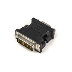 Перехідник PowerPlant VGA - DVI-I (24 5 pin), чорний