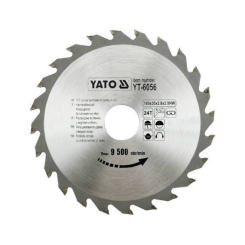 Пила дискова переможна YATO: 160х30х2.8х2,0мм I зубці 24 І RPM до 9500 1/хв [25/50]
