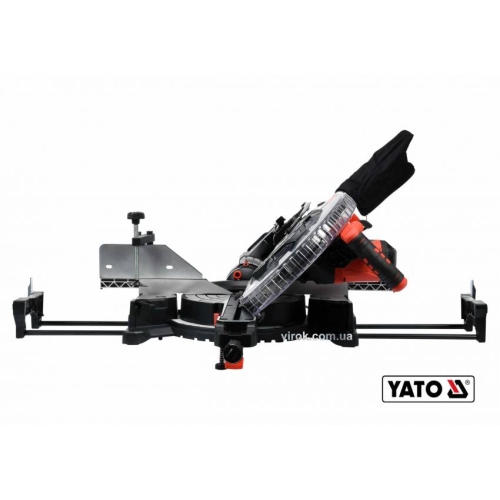Пила торцьовальна з лазером і протяжкою YATO 1.8 кВт диск 305 x 30 мм
