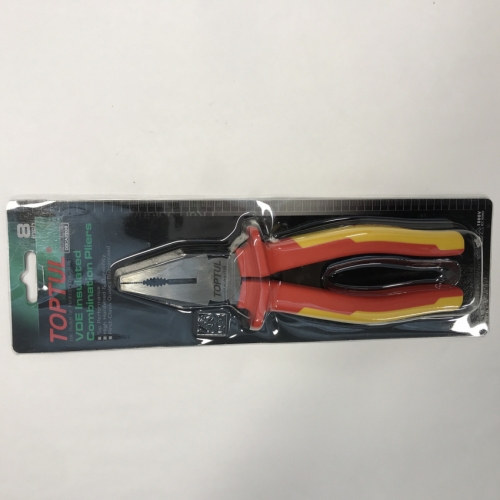 Плоскогубці 8" 1000V VDE (chrome molybdenum) TOPTUL DGCA2208