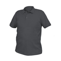 Поло бавовняне TOBIAS, темно-сіре HOEGERT 2XL HT5K416-2XL