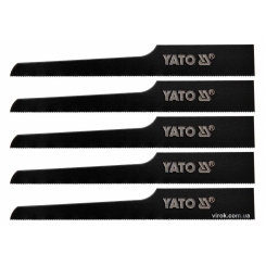 Полотна пневматичної шаблевої пилки YT-09955 YATO : 32 зуби/1", 5 шт