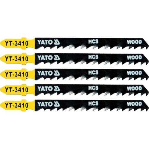 Полотно для електролобзика YATO, 6TPI, l=100мм, набір 5ін. [50/250], шт
