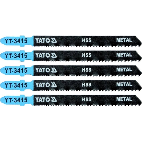 Полотно для електролобзика YATO, 24-10TPI, l=100мм, набір 5ін. [25/250]