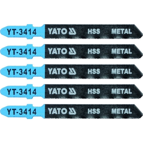 Полотно для електролобзика YATO, 32TPI, l=75мм, набір 5ін. [25/250]