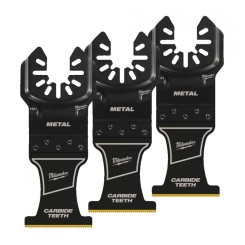 Полотно для мультітула Bi-Metal Carbide OPEN-LOK™ MILWAUKEE, 35х38мм, (3шт), (метал)