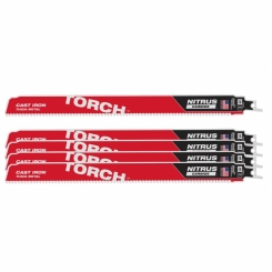 Полотно для шаб. пили TORCH CARBIDE NITRUS MILWAUKEE, 300мм / крок зуба 3,6мм, (5шт), (метал) 1