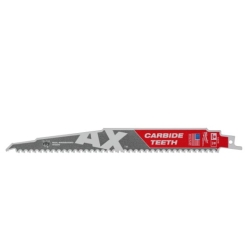 Полотно для шабельних пил AX CARBIDE MILWAUKEE, 230мм/5мм, (деревина з цвяхами)