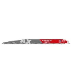 Полотно для шабельних пил AX CARBIDE MILWAUKEE, 300мм/5мм, (5шт), (деревина з цвяхами)