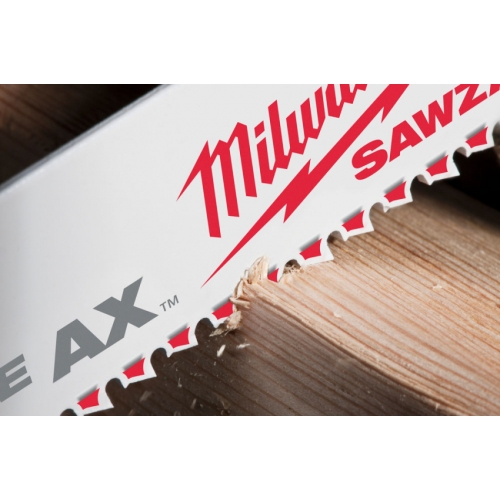 Полотно для шабельних пил AX FANG TIP MILWAUKEE, 230/5,0мм, (5шт), (деревина з цвяхами)