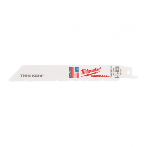 Полотно для шабельних пил THIN KERF MILWAUKEE, 150/3,1/2,1мм, (5шт), (універсальне)