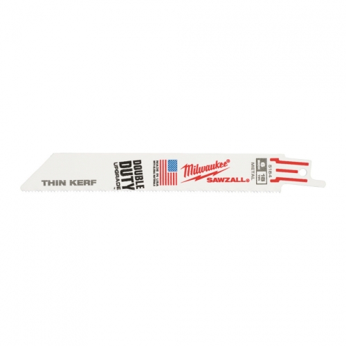 Полотно для шабельних пил THIN KERF MILWAUKEE, 150х1,4мм, (5шт), (метал)