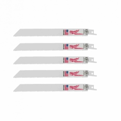 Полотно для шабельних пил THIN KERF MILWAUKEE, 200х3,1/2,1мм, (5шт), (універсальне)