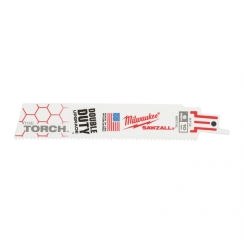 Полотно для шабельних пил TORCH MILWAUKEE, 150х2,5мм, (5шт), (метал)