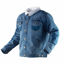 Робоча куртка DENIM, утеплена, розмір S