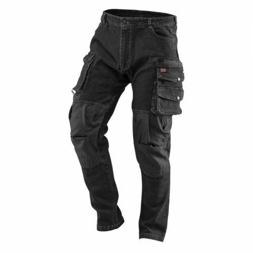 Робочі штани DENIM, чорні, розмір XXL