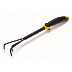 Розрихлювач садовий MASTERTOOL з пластиковою ручкою і TPR покриттям 385х60 мм 14-6173