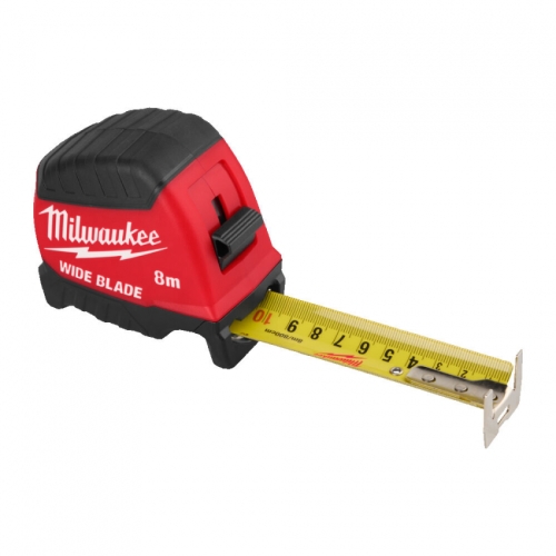 Рулетка WIDE BLADE MILWAUKEE (Gen2), (полотно 35мм), 8м