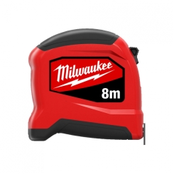 Рулетка метрична SLIMLINE MILWAUKEE (Gen 2), 8м, (25мм)