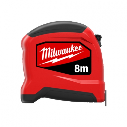 Рулетка метрична SLIMLINE MILWAUKEE (Gen 2), 8м, (25мм)