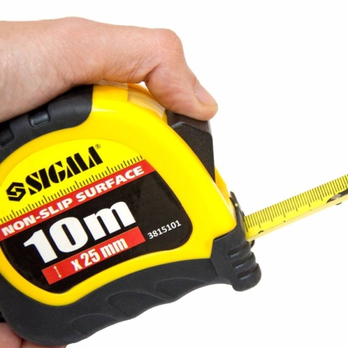Рулетка shiftlock 10 м * 25 мм Sigma (3815101)