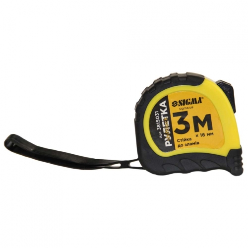 Рулетка shiftlock 3м * 16мм Sigma (3815031)
