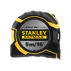Рулетка вимірювальна FatMax®Autolock довжиною 5 м/16, шириною 25 мм, в обгумованому корпусі, з подвійною шкалою STANLEY FMHT43242-0