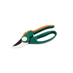 Секатор садовий MASTERTOOL 200 мм ручки ABS+TPR лезо Mn65+тефлон 14-6119