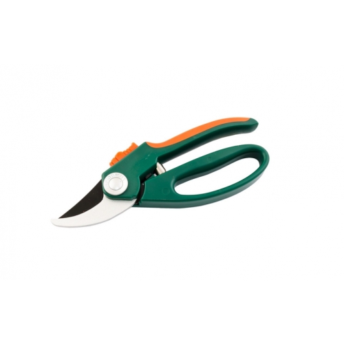 Секатор садовий MASTERTOOL 200 мм ручки ABS+TPR лезо Mn65+тефлон 14-6119
