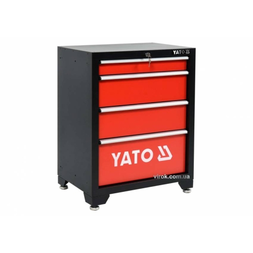 Шафа для майстерні YATO : 4 ящики, 660 x 457 x 863 мм