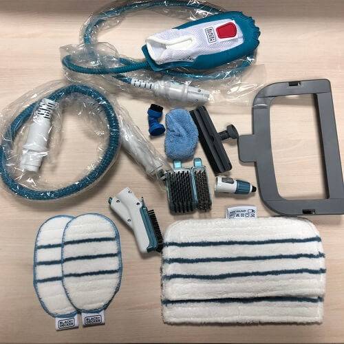 Щітка парова та пароочисник BLACK DECKER FSMH13151SM