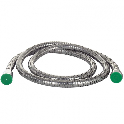 Шланг для душа 1/2" SS розтяжний з підшипником 150-180см AQUATICA XB-9353 (9792040)