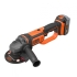 Шліфмашина кутова - болгарка акумуляторна BLACK DECKER BCG720M1